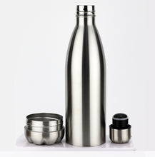 Load image into Gallery viewer, Stainless Steel Insulated Water Bottle with Storage Compartment (750 ML)
